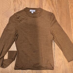 J. Crew Tan Long Sleeve Sweater